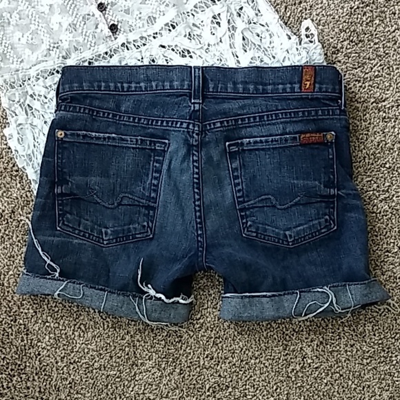 Seven for all Mankind jean shorts - Picture 3 of 6